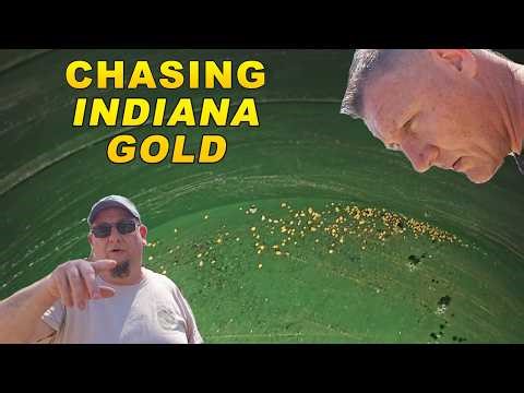 NEW! Unexpected Gold Found in Indiana - Full Prospecting Run