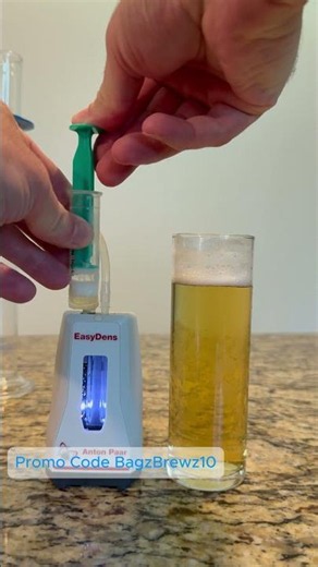 Spunding made easy thanks to the EasyDens Densitometer by Anton-Paar