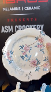 361 reactions · 90 comments | Beautiful Ceramic dinner set Luxury Dinnerware Premium Victorian design Ideal for gifting and premium home use 37 pieces include 6 full plates 6 quarter plates 6 veg bowl 6 soup bowl 6 soup spoons 2 salt and pepper dispenser 2 dongas 1 Casseole plus lid 1 rice plate All items are lead and cadmium free Chip resistant Extra strong 100 percent gold plated Visit us at ASM Crockery SCO 12 A block VIP ROAD Zirakpur | ASM Crockery | Facebook