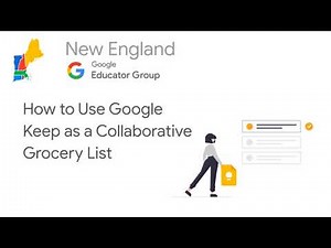 How to Use Google Keep as a Collaborative Grocery List