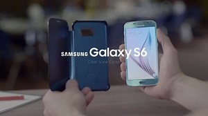 4.3K views · 293 reactions | Take a first look on the Clear View Cover that enhances the beauty of the Galaxy S6 4G+! | Samsung | Facebook