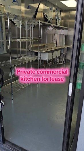 Serious operators only. Private commercial kitchens for 12 month lease. dm for info #ghostkitchen #forlease #restaurantowners #foodbusiness #commercialkitchen
