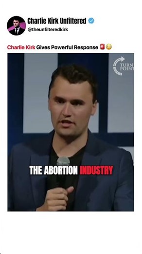 This Shuts Down The Narrative 🤯 #charliekirk #debate #shorts