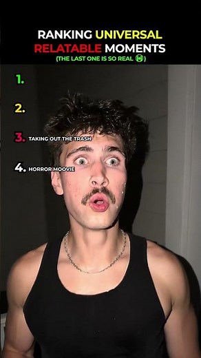 Ranking the most relatable moments ever #funny #relatable