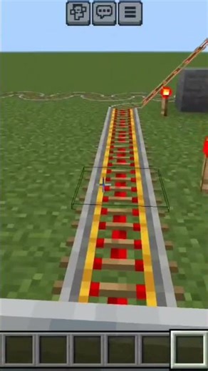 small roller coaster ride in #minecraft .#short #Like and Subscribe