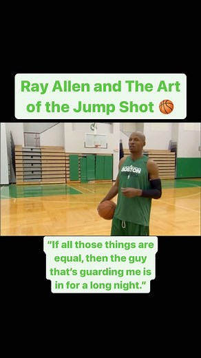 Ray Allen and The Art of the Jump Shot 🏀 🎥 by NBA / YouTube | Athletes Untapped