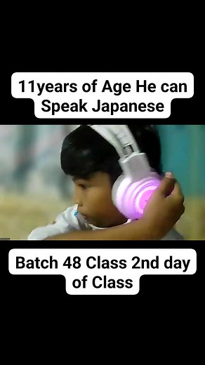 46K views · 1.1K reactions | 2nd day of Class Batch 48 Only 11 years old Very Good for 2 days he can Speak 6th Student Kaiwa Practice #nihongo #studyjapanese #JapaneseLanguageSchool #japaneselanguage | JandR online tutorial | Facebook