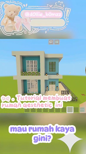 Tutorial Membuat Rumah Aesthetic di Kawaii World 2023