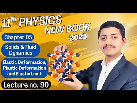 Elastic Deformation, Plastic Deformation And Elastic Limit | Physics Class 11 Chapter 5 New Book