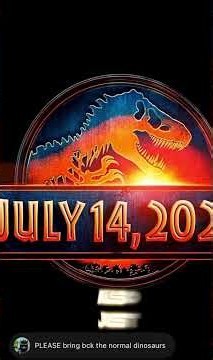 NEW POTENTIAL RELEASE DATE FOR JURASSIC WORLD 5