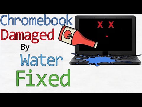 Chromebook Damaged by Water | Fixed