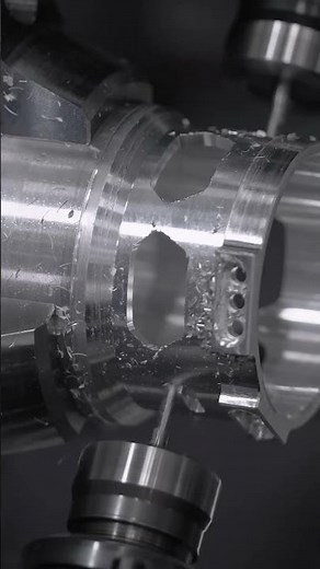 DN Solutions Machining a Motor Housing!