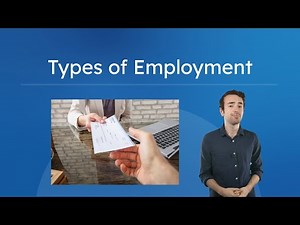 Types of Employment - Full-Time, Part-Time, and Contract