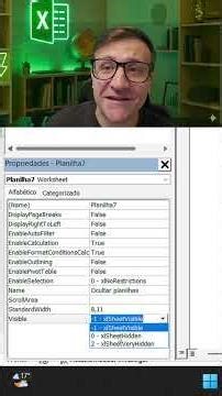 Hiding spreadsheets using Visual Basic Editor (VBA) #byeverton #spreadsheets #daytrade
