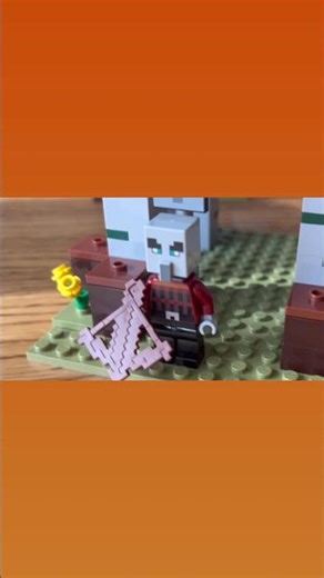 LEGO Minecraft Pillager Outpost in Seconds! #Shorts