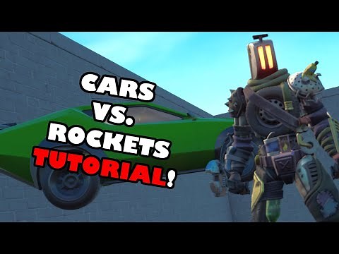 How to MAKE Rockets VS. Cars in Creative! | Fortnite Tutorial