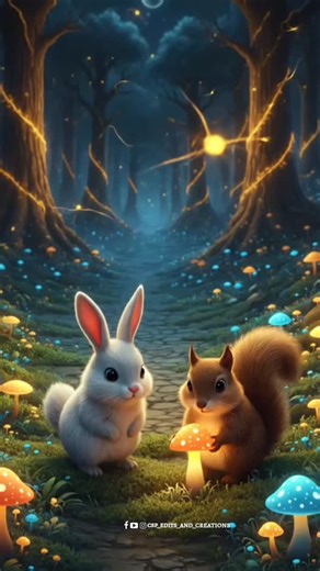CSP_EDITS &CREATIONS on Instagram: "🌳✨ Glow Forest Tales – The Night the Stars Fell Low | Valentine Special ❤️ #fyp #instagood #kidsstorytime #kidsofinstagram #storyforkids"