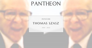 Thomas Szasz Biography | Pantheon