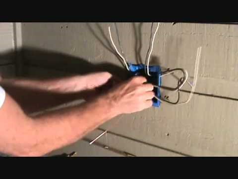 Connecting 2 electrical outlets....arranging the ground wires