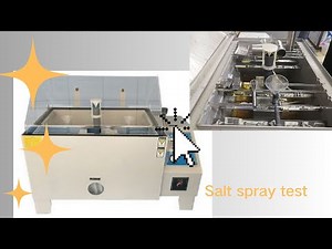 Salt Spray Test,72-hour salt spray test #saltspraytest #metalparts
