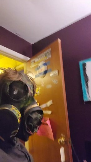 cool gas mask guy on TikTok