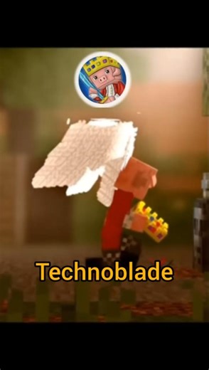 The Minecraft LEGEND story 🗡️| #minecraft #technoblade #technogamerz