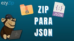 Conversor ZIP para JSON Online (Não é necessário registro!)