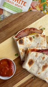 Use up leftover Xmas ham in these quick & easy toaster wraps! 🤩 | Farrah's