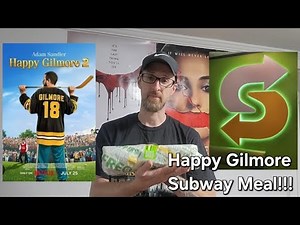 Happy Gilmore 2 Subway Meal !!!! #subway #happygilmore
