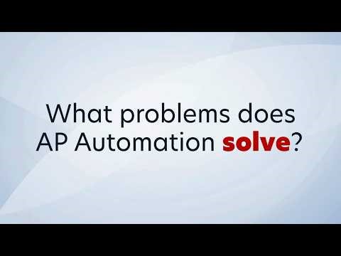 What problems does AP Automation solve?