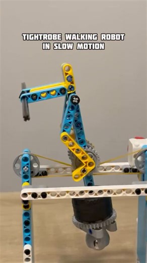 Tightrope Walking Robot in Slow Motion #robotics #elecfreaks #lego #legorobotics #stem #legofan #educational | Bricks Master Builders