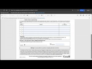 How to Fill IMM 5713E Step-by-Step | Use of a Family Member Representative