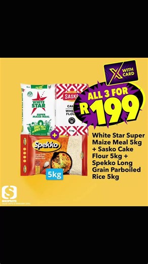 SASSA week is in full swing 🔥 Withdraw your grant and stretch it further with great in-store deals. View deals here: https://brnw.ch/21wZubY #southafrica #shoprite #sassa #fyp #tiktok