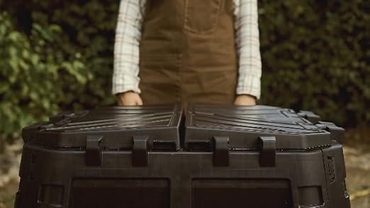 Garden Composter Bin Create Fertile Soil with Easy Assembly