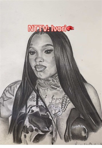 Ivori's Artistic Journey: Drawing Baddies Characters