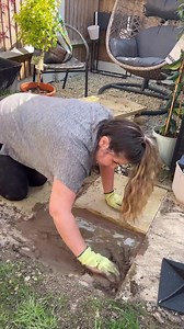 1K views · 11 reactions | DIY patio extension! This saved us so much money compared to paying for someone else to come in and lay this! It was the second time we’ve done it, I love the sense of achievement after it’s finished too  Would you try this? Follow for the bin shed coming soon  #gardeninspiration #patiodecor #diyprojects #diyvideos #diyhome | Jenshomejournal | Facebook