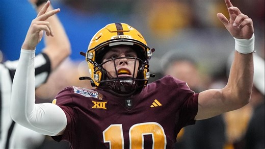 Arizona State's Sam Leavitt selected as preseason Big 12 Offensive Player of the Year