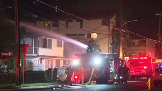Honolulu firefighter killed, at least 4 others injured during 3-alarm fire
