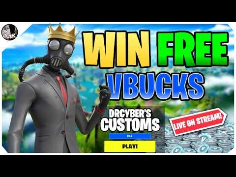 🔴FORTNITE CUSTOMS LIVE - FASHION SHOW - SIMON SAYS - RELOAD - SCRIMS - WIN = VBUCKS!!