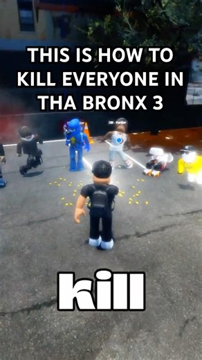 THIS IS HOW TO KILL EVERYONE IN THA BRONX 3 😈#roblox #thabronx3 #fyp
