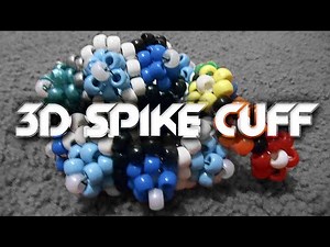 Daisy & 3D Kandi Spike Cuff Tutorial