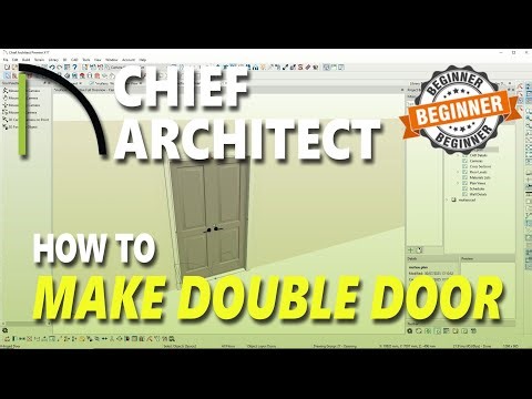 How To Make A Double Door In Chief Architect