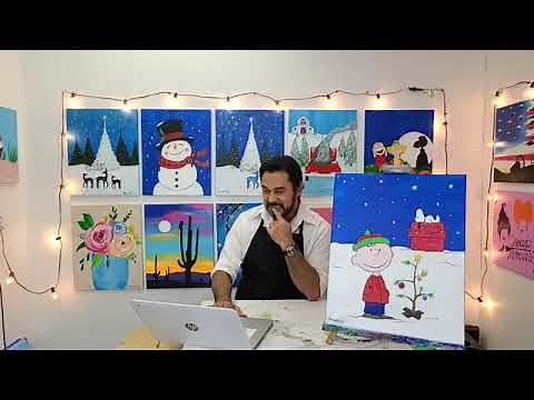 Paint "It's a Charlie Brown Christmas!"