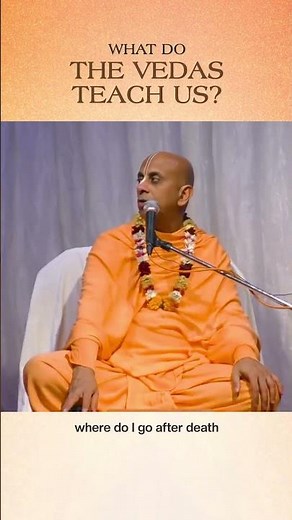 What do the vedas teach us?