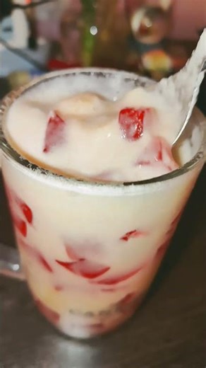 🥤 Refreshing Cantaloupe Smoothie with Jelly | Summer Drink Idea 🍈✨