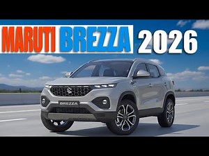 MARUTI SUZUKI BREZZA | Facelift 2026 Test module