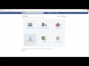 How to create a Facebook Business page
