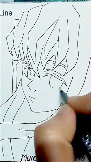 how to draw Muichiro Tokito - Demon slayer [Kimetsu no Yaiba] | easy anime #tokito #demonslayer