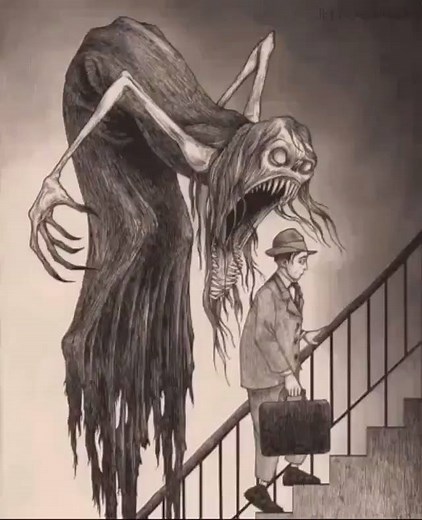 "StressMonster" illustrated on sticky notes by John Kenn Mortensen @johnkennmortensen and animated by madebyabvh Follow: Rock & Art | Rock & Art