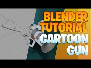Cartoon gun - Blender Tutorial
